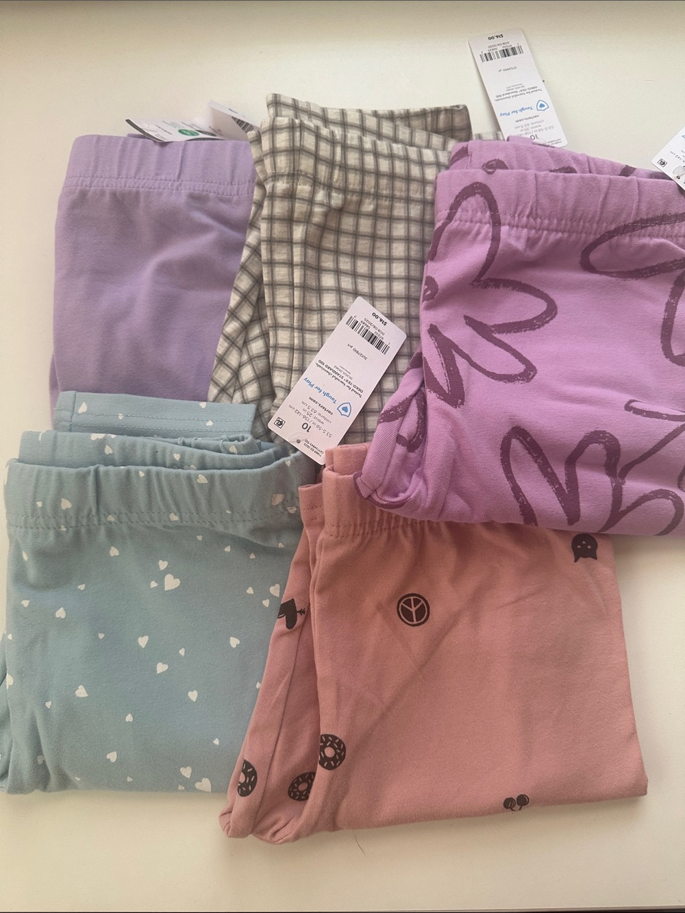 New Carter's Kids leggings bundle